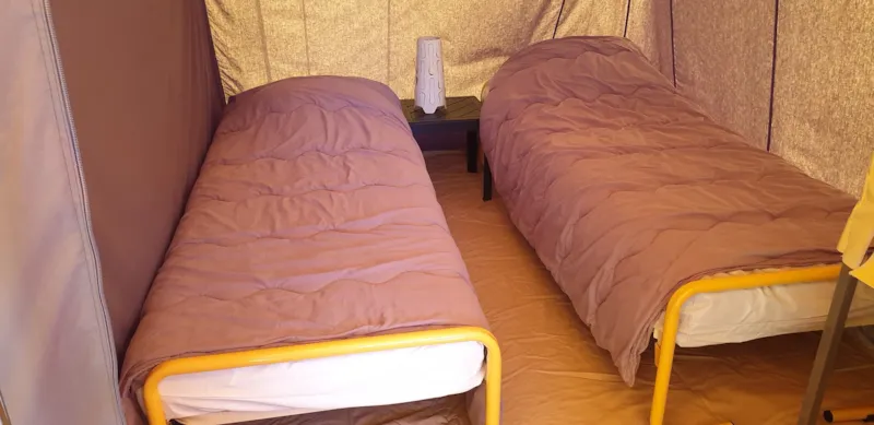 Bungalow  Evasion Toilé Standard 26M² / 2 Chambres - Terrasse 8M² (Sans Sanitaires)