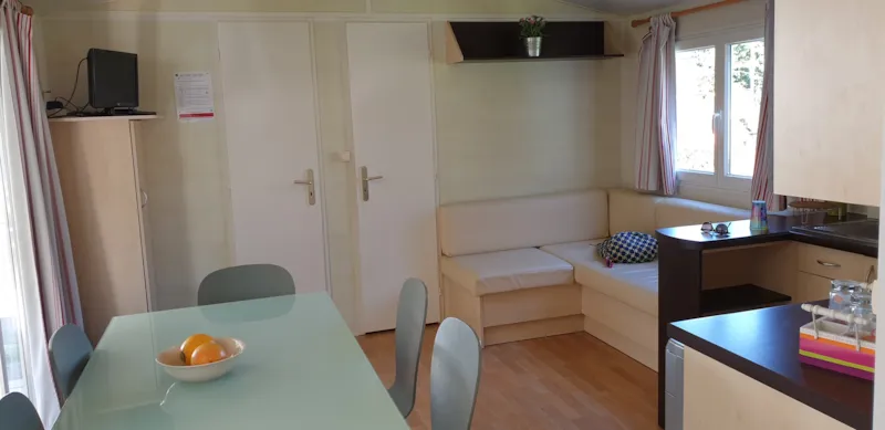 Mobil-Home Confort 35M² -  3 Chambres Avec Terrasse Couverte Et Lave-Vaisselle