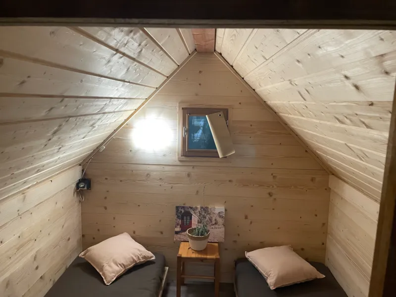 Tente Lodge Rando Sur Pilotis, 5,7M² 1 Chambre Avec Terrasse Sans Sanitaire Et Cuisine