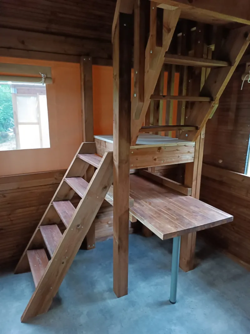 Tente Bivouac 11M² 1Chambre - Sans Sanitaire