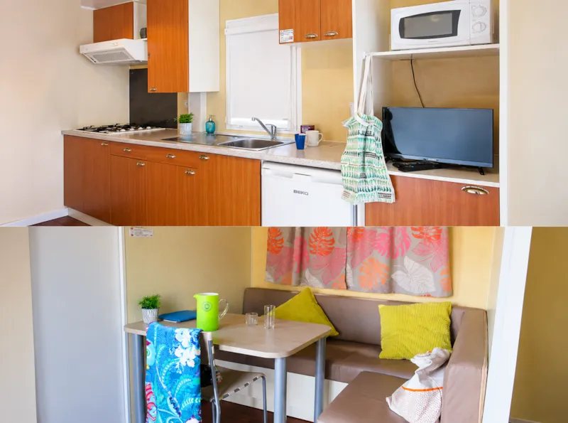 Mobil-Home Standard 25M² - 2 Chambres + Terrasse Intégrée Semi Couverte