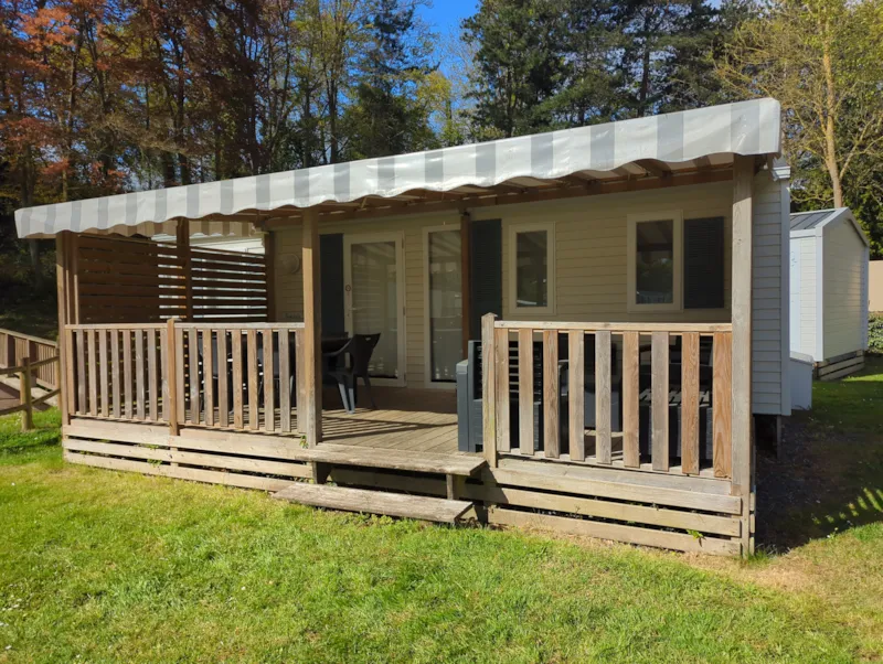 Mobil-Home Premium 35M² 3 Chambres Avec Terrasse Couverte Et Lave-Vaisselle