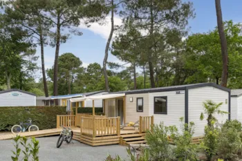 Mietunterkunft - Cottage Pmr 2 Schlafzimmer **** - Camping Sandaya Soustons Village