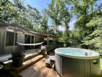 Mietunterkunft - Superior Lodge Mit Spa - Castelwood