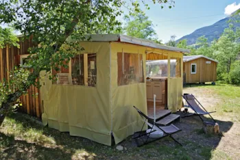 Mietunterkunft - Ecolodge Nature Insolite Nature Ohne Sanitäranlagen - le Petit Liou Sites & Paysages