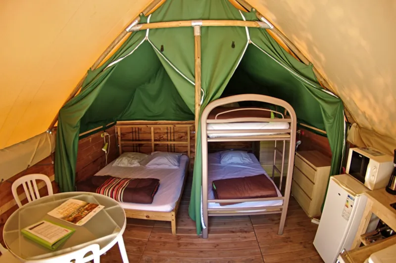 Tente Toile Et Bois Insolite Nature Sans Sanitaire