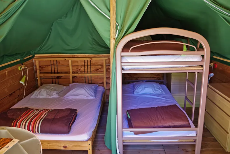 Tente Toile Et Bois Insolite Nature Sans Sanitaire