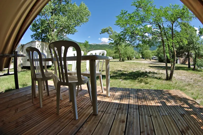Tente Toile Et Bois Insolite Nature Sans Sanitaire