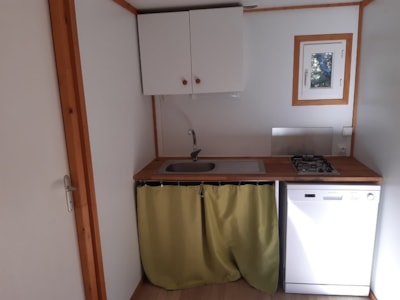 Chalet Durance for handicapped person Privilège, with sanitary