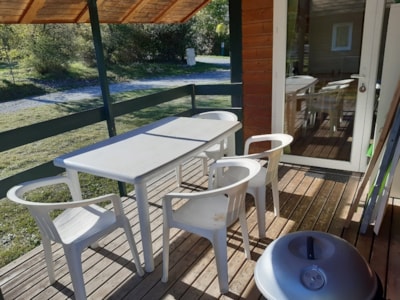 Chalet Durance for handicapped person Privilège, with sanitary