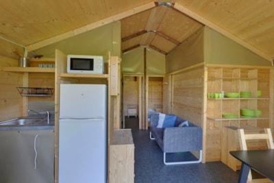 Wooden cabin Hivernet Insolite Premium 3 bedrooms