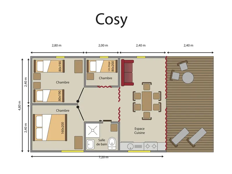 Cabane Hivernet Insolite Premium 3 Ch Avec Sanitaires