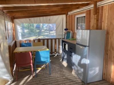 Mobilodge confort Insolite Premium with private facilities