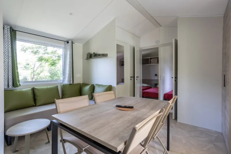 Mobil Home Premium Morgon 3 Ch Avec Sanitaires 6 Pers