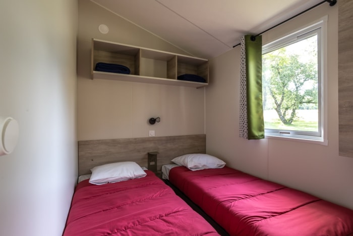 Mobil Home Premium Morgon 3 Ch Avec Sanitaires 6 Pers