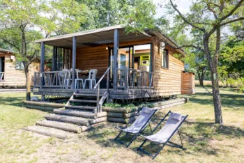 Location - Chalet Siguret Premium Avec Sanitaires - le Petit Liou Sites & Paysages