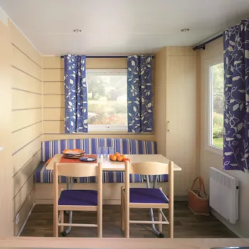 Mietunterkunft - Mobile Home Cosy 1 Schlafzimmer (Tv - Terrasse 9M² - Größe 17M²) - Camping LES 2 VALLÉES