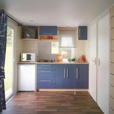 Mobile home COSY 1 bedroom (TV - terrace 9m² - surface 17m²)