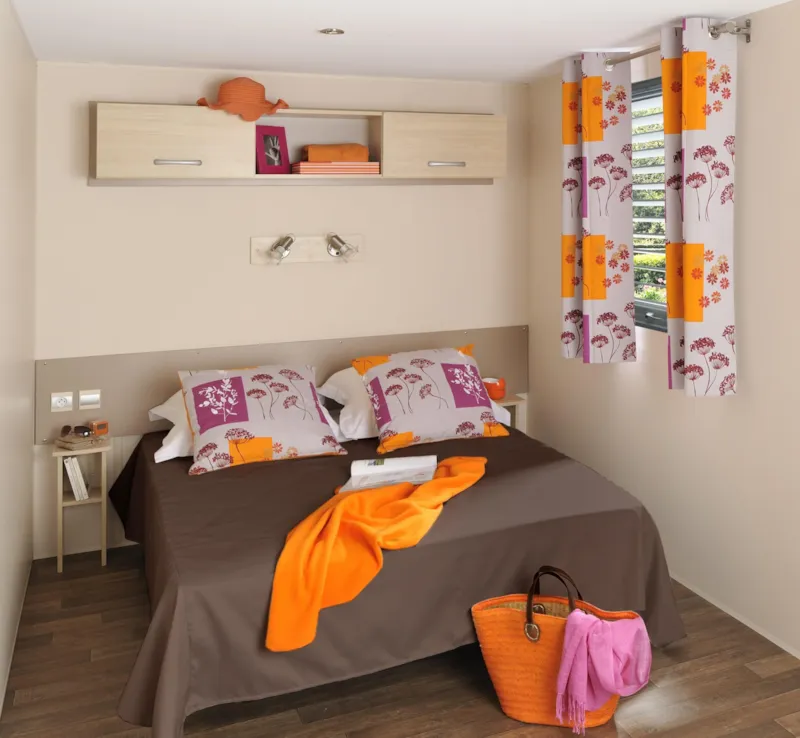 Mobil-Home Cosy-Clim 1 Chambre (Climatisation - Tv - Terrasse 9M² - Superficie 17M²)