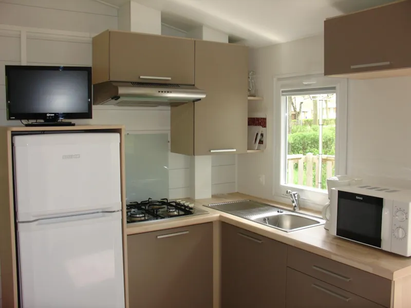 Mobil-Home Cosy 2 Chambres (Tv - Terrasse 12M² - Superficie 28M²)
