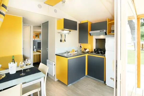 Mobil-Home Cottage 2 Chambres (Tv - Terrasse Couverte 7M² - Superficie 26M²)