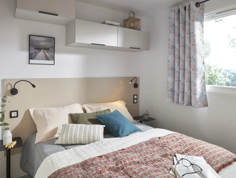 M-Home Luxe 3 Chambres (Clim - Lave-Vaisselle - Tv - Terrasse Couverte 17M² - Superficie 34M²)