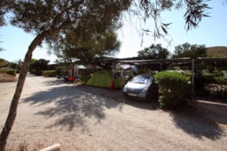 Pitch - Pitch Tent And Car - Camping Los Escullos