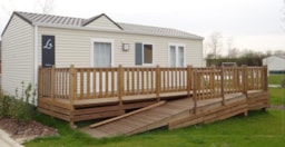 Accommodation - Mobile-Home 2 Bedrooms - Adapted To The People With Reduced Mobility - Camping du Pont de Bourgogne