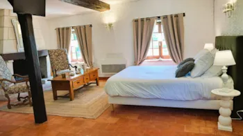 Zimmer - Suite Park-Guest Room - Camping Château de la Rolandière