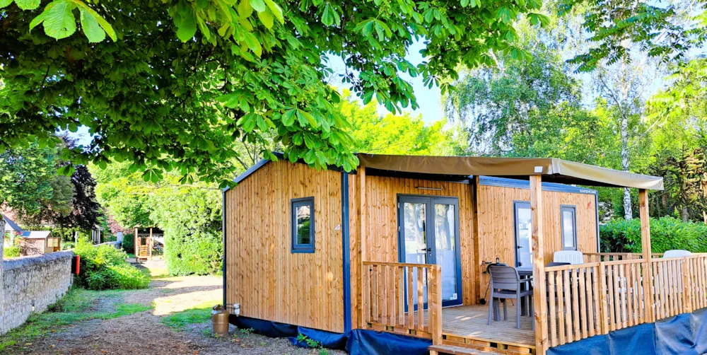 Location - Cottage Privilege 2 Chambres - Camping Château de la Rolandière