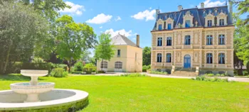 Mietunterkunft - Pavillon-Ferienhaus - Camping Château de la Rolandière