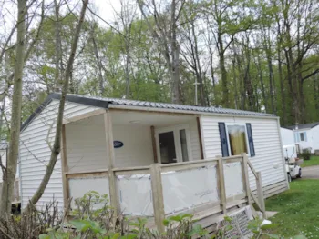 Mietunterkunft - Mobilhome Standard Terrasse Couverte - Camping Le Bois Fleuri