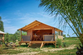Mietunterkunft - Zeltbungalow Victoria - Camping Le Bois Fleuri