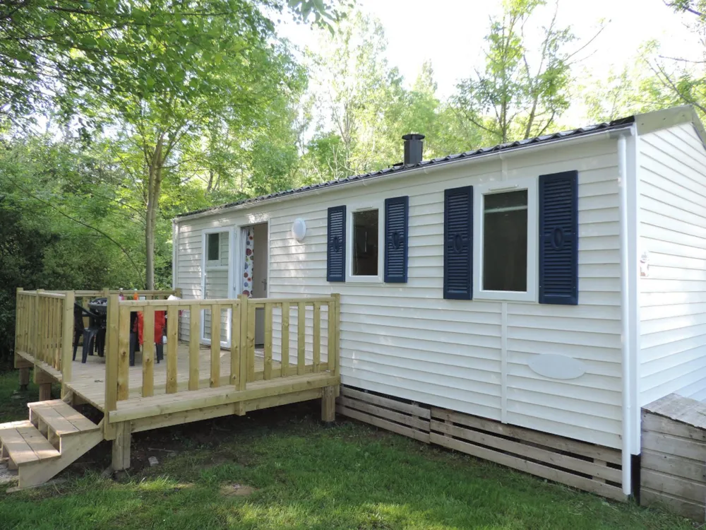 Location - Mobil Home Standard - Camping Le Bois Fleuri