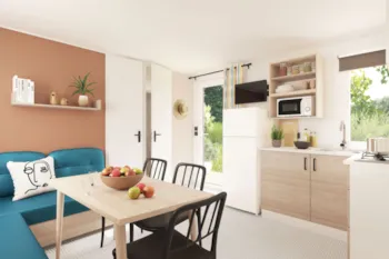 Mietunterkunft - Mobilheim Komfort 33M² - Camping Le Bois Fleuri