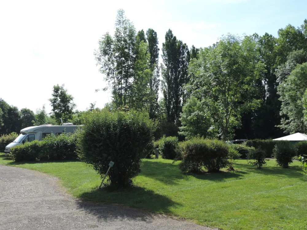 Emplacement - Forfait 2Pers Camping Car/Caravane/Fourgon +Élec - Camping Le Bois Fleuri