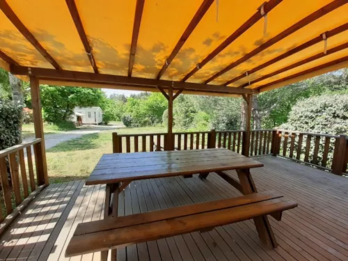 Location - Mobil Home 3 Chambres 37M², Climatisation, Terrasse Couverte - image n°3 - Domaine la Garenne