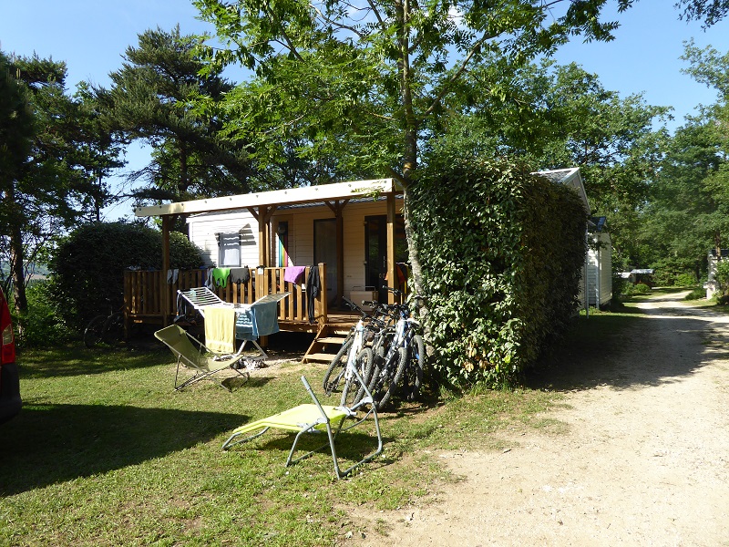 Location - Mobil Home 3 Chambres 37M², Terrasse Couverte - Domaine la Garenne