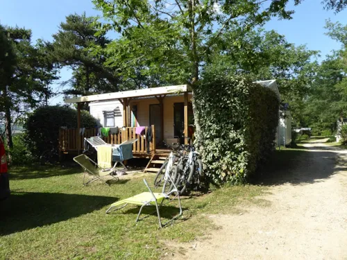 Location - Mobil Home 3 Chambres 37M², Climatisation, Terrasse Couverte - image n°2 - Domaine la Garenne