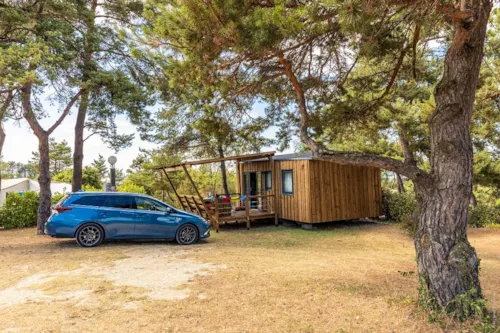 Accommodation - Mobil Home 2 Rooms 26M², Air Conditioning, Covered Terrace - image n°2 - Domaine la Garenne