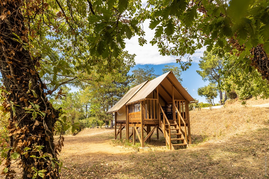 Accommodation - Perched Hut - Without Sanitary Facilities ~ - Domaine la Garenne