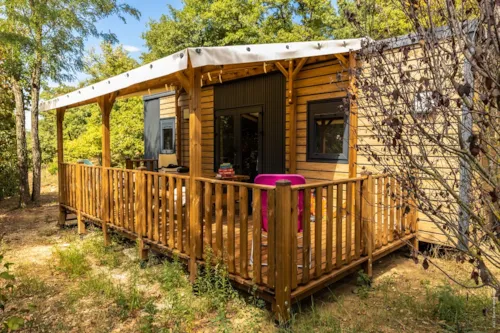 Accommodation - Mobil Home 2 Bedrooms 35M², 2 Bathrooms, Air-Conditioning, Covered Terrace - image n°1 - Domaine la Garenne