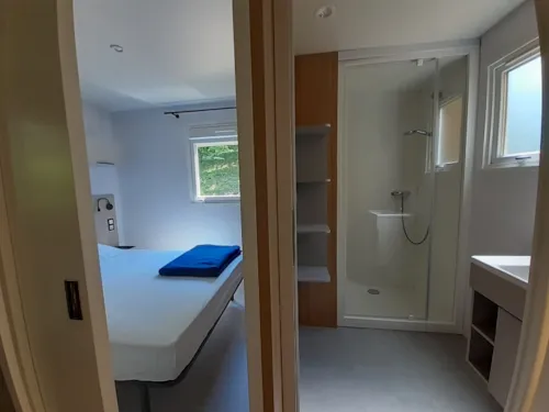 Location - Mobil Home 3 Chambres 35M², Climatisation, Terrasse Couverte - image n°4 - Domaine la Garenne