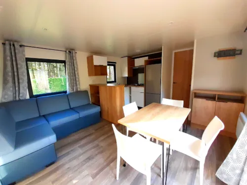 Location - Mobil Home 2 Chambres 35M², Climatisation, Terrasse Couverte - image n°2 - Domaine la Garenne