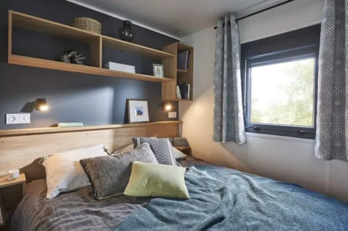 Location - Mobil Home 2 Chambres 35M², Climatisation, Terrasse Dallée - image n°2 - Domaine la Garenne