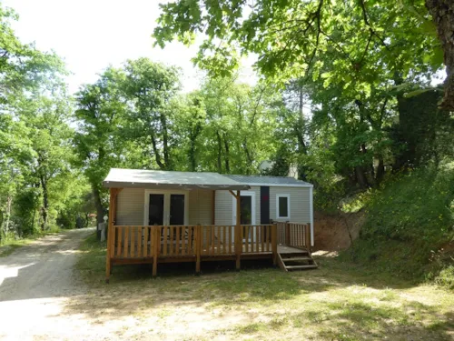 Location - Mobil Home 2 Chambres 30M², Terrasse Couverte - image n°7 - Domaine la Garenne