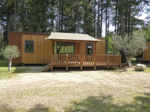Location - Mobil Home 2 Chambres 40M², 2 Salles De Bains, Climatisation, 2 Terrasses Couvertes - image n°10 - Domaine la Garenne