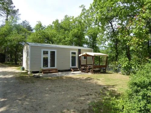 Mietunterkunft - Mobilheim 2 Zimmers 30M², Gepflasterte Terrasse - image n°4 - Domaine la Garenne