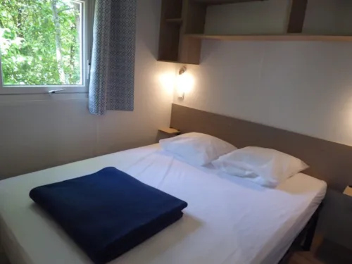Location - Mobil Home 3 Chambres 37M², Climatisation, Terrasse Couverte - image n°5 - Domaine la Garenne