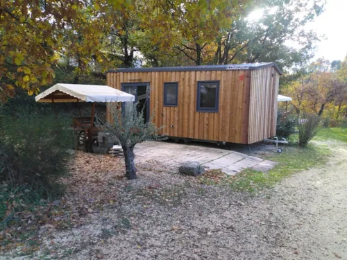 Accommodation - Mobil Home 2 Rooms 26M², Air Conditioning, Paved Terrace - image n°1 - Domaine la Garenne